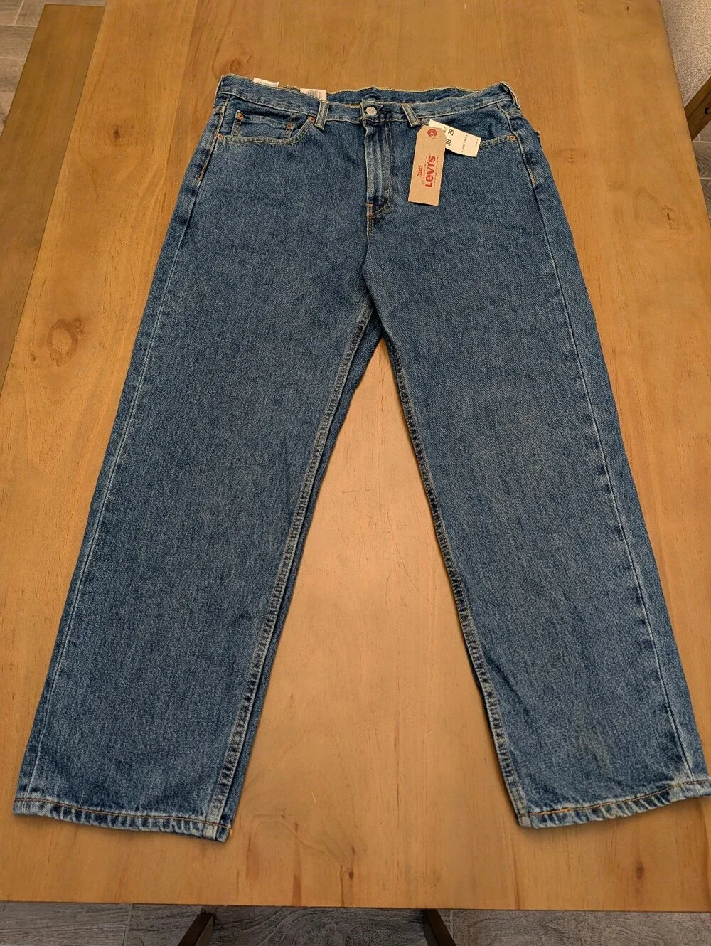 Levi's Men's 550 Relaxed Classic Indigo Jeans 38 x 29 NWT Circa 2016